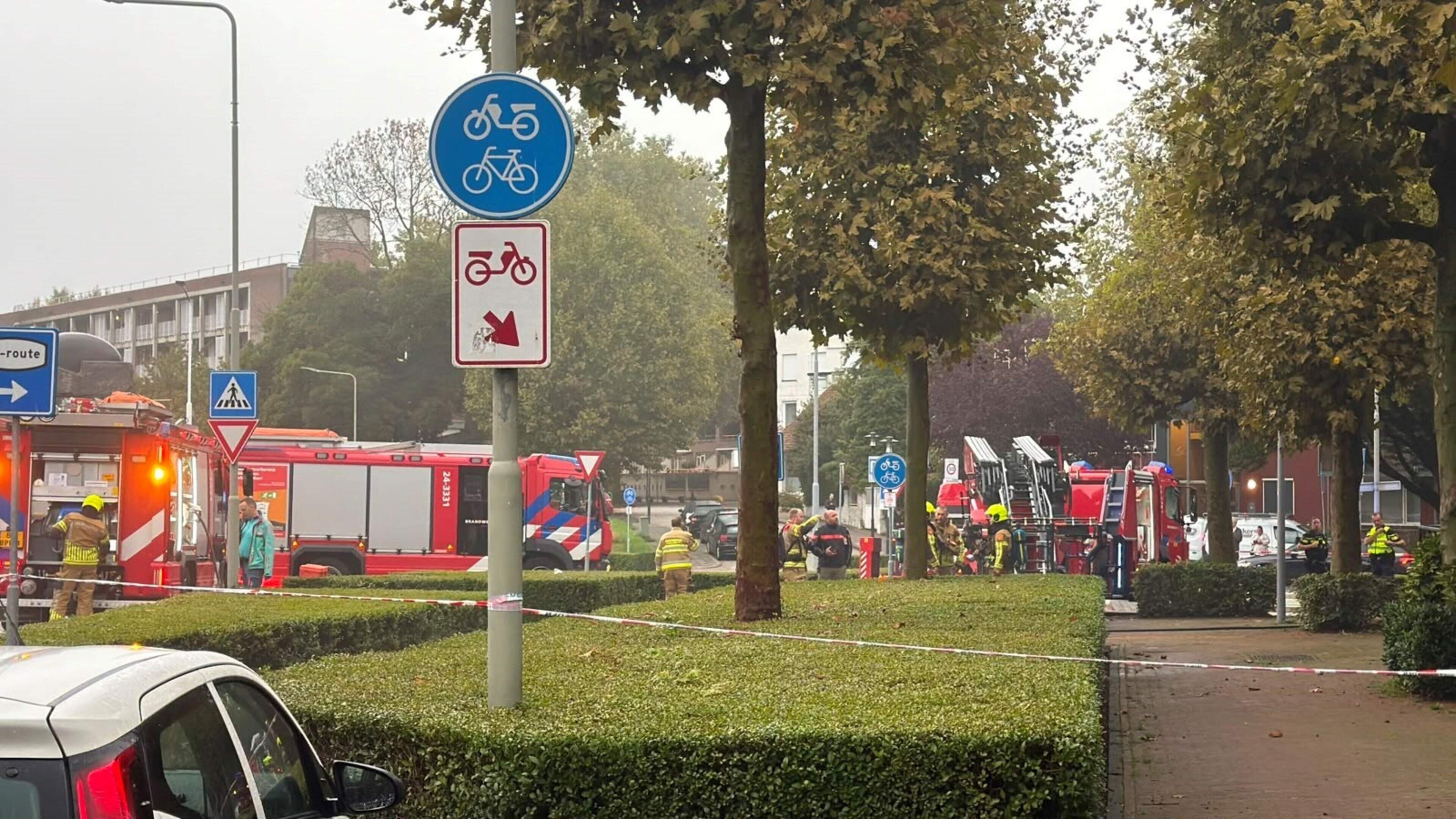 Gewonde naar ziekenhuis na woningbrand in Geleen